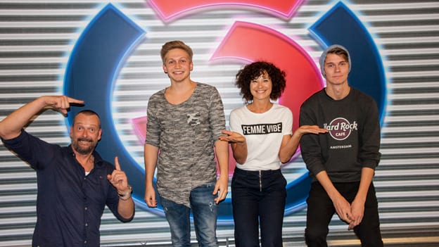 Flowrag: Fotografiert von Anastasia Lopez bei Hitradio Ö3 (ORF)